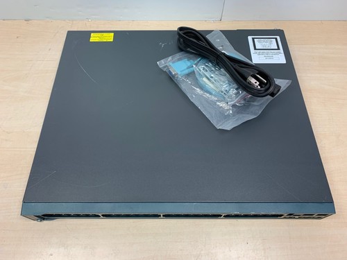 Cisco WS-C2960S-48FPS-L Catalyst 2960-S Series Gigabit PoE+ 48 Port Switch - Picture 2 of 3