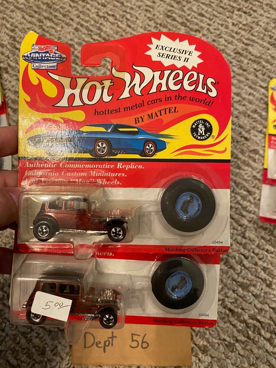 Lot of 2 Hot Wheels VINTAGE COLLECTION '32 Ford Vicky Dark