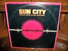 Sun City-Artists United Against Apartheid-Bob Dylan-Miles Davis-Ringo-Record LP