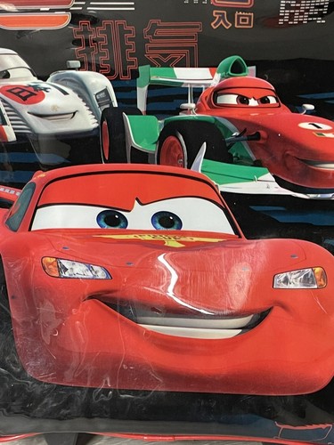 Maleta Equipaje con Ruedas Disney Pixar Cars Lightning McQueen Japón WGP ¡RARA! - Imagen 4 de 14