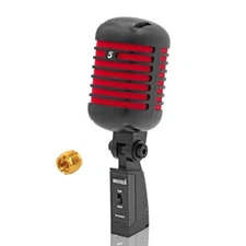 5Core Vintage Microphone Classic Dynamic Professional XLR Studio Retro Style Mic