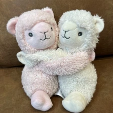 LLAMA - WARMIES HUGS TWIN Cozy Plush Heatable Lavender Scented Stuffed Animal
