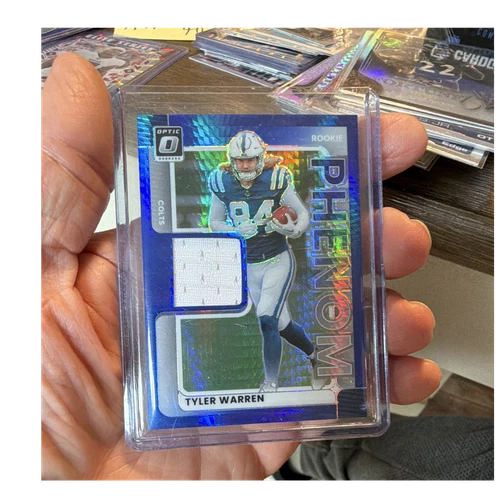 2025 Donruss Optic Tyler Warren Base (RAW)
