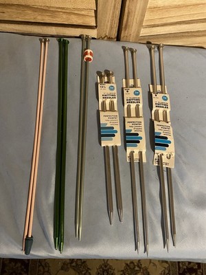 Mixed Lot Of 6 Pairs Of Knitting Needles 3 Boye NEW