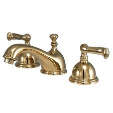 Kingston Brass KS396.FL Royale 1.2 GPM Widespread Bathroom Faucet - Brass