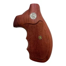 S&W K L Frame Round Butt Grips Wood 10 12 13 19 581 586 64 65 66 681 686 #KRW26