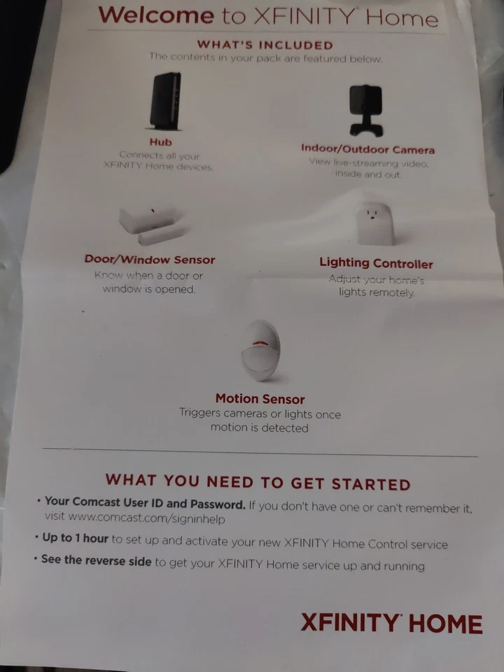 Xfinity Complete Home Security System  - Image 3 of 4