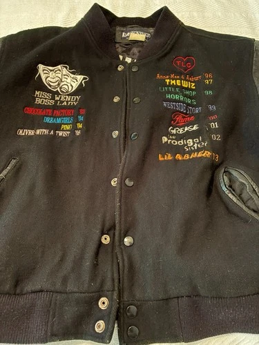 Vintage LA Towing Theater Production Varsity Jacket - product listing photo