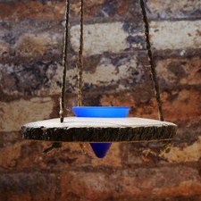 Hängelicht Apfel Naturrand für Teelicht