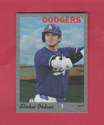 2025 Topps Heritage 25th Anniversary Shohei Ohtani #H25-19 Holo Foil Dodgers