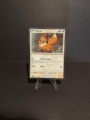 Pokemon TCG Eevee SVP200 Black Star Cosmos Holo Promo SV Destined Rivals NM 