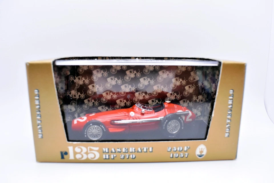 Modellino auto scala 1:43 FORMULA 1 f1 Maserati HP 270 Brumm diecast modellismo - Immagine 2 di 4