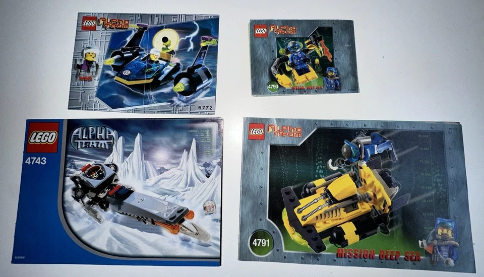Lego Alpha Team Selten Konvolut 6772/4743/4790/4791/4794 - Bild 2 von 4