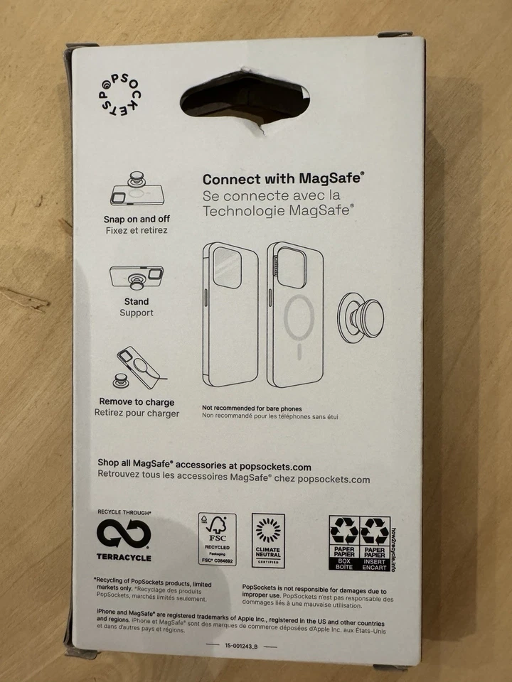 PopSockets MagSafe PopGrip — Harry Potter Brillo de las Reliquias de la Muerte (Nuevo) Foto 2 de 2