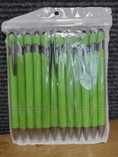 12Pcs Stylus Pens - 2 in 1 Touch Screen & Writing Pen, Sensitive Stylus Tip
