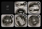 1994 1 oz .999 Silver Round ~ Unsung Hero The Firemen  ~ 1929 Chiefs Car