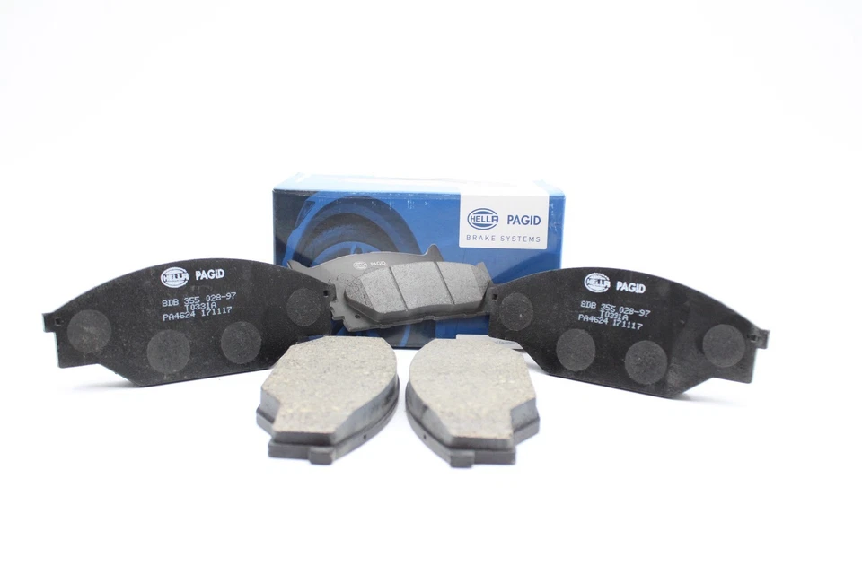 Juego de pastillas de freno delanteras OEM PAGID para camioneta Toyota 1985-1993 Foto 2 de 3