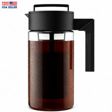 Cold Brew Coffee Maker 32 Oz BPA Free Tritan Pitcher Fine Mesh Filter Airtight