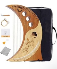 Harp Autoharps Lyre Humanized Design Of The Moon Harps, Traditional Classic