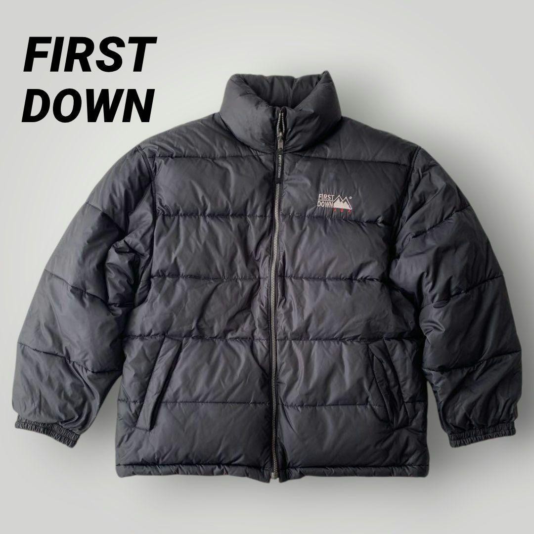 First Down Reversible Thick Down Jacket Men/Women… - image 1