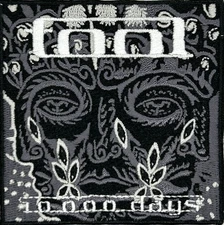 Tool 10,000 Days Embroidered Rock Music Iron on Patch Applique