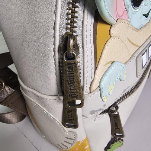 Loungegly Star Wars Mandalorian Mini Rucksack The Child Grogu Disney Tasche 3D grau - Bild 7 von 14