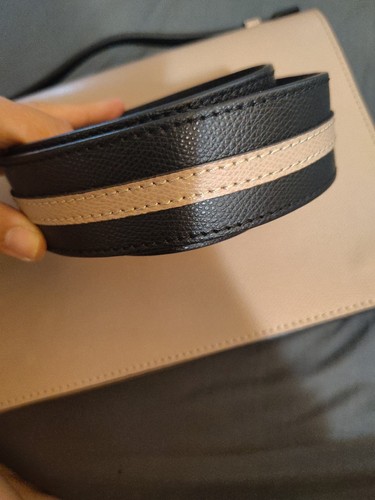 Camelia Roma Crossbody Bag And Strap Pink Black - Picture 9 of 11