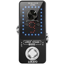 User-Friendly Guitar Looper Pedal with Analog...