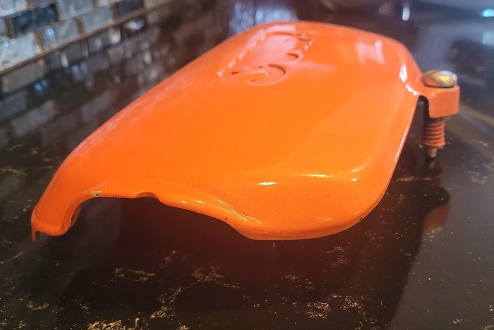 Honda CB350F Orange Left Side Cover CB 350F 350 Four F Vintage  - Изображение 4 из 4