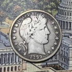 1899 Barber Half Dollar 🇺🇸