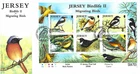 2008 Jersey Birdlife (2nd series) Migrating Birds Mini Sheet First Day Cover