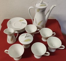 Rosenthal Classic Rose Mokka Service. Tee Service. Rosenthal From 2000 Porzellan