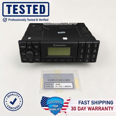 99-04 Mercedes R170 SLK320 SL500 C230 FM/AM Audio Radio Player 2088201186 OEM