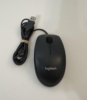 Logitech M100 USB Wired Optical Mouse Model Number M-U0026