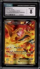 Pokemon Charizard EX Red & Blue Coll. Black Star Full Art Promo XY121 CGC 8