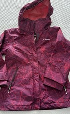 Columbia Youth Hooded Winter Jacket Purple Insulated Coat Bugaboo Size Medium