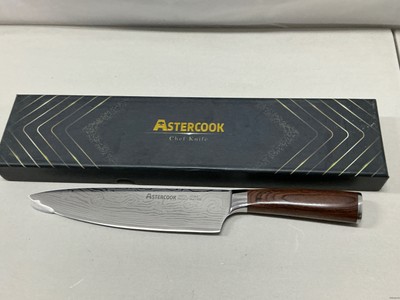 AsterCook X50Cr15 20CM Hrc55 +2 Chefs knife