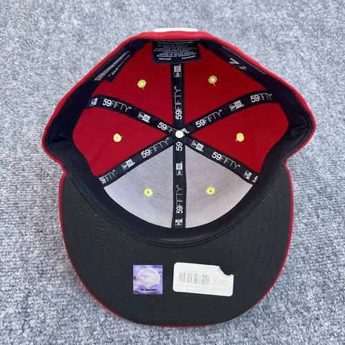 Columbia Fireflies Milb Hat New Era 59Fifty Fitted 7 3/8 Red Chicharrones Cap - Picture 4 of 8