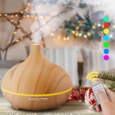 500ML ULTRASCHALL LUFTBEFEUCHTER AROMA DIFFUSER HUMIDIFIER 7 LED LICHT DIFFUSOR