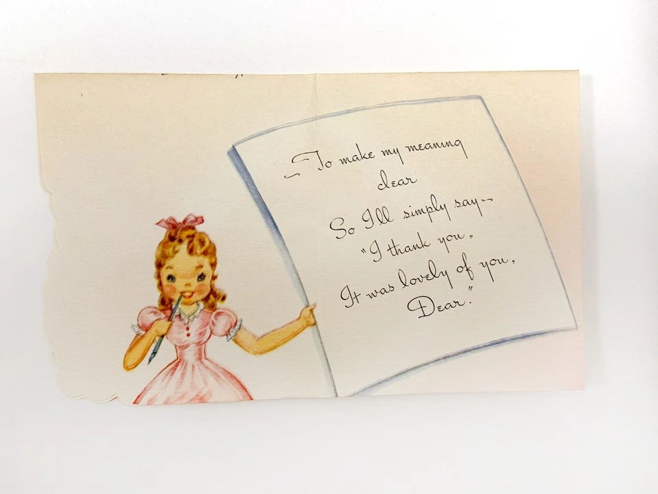 21 tarjetas de agradecimiento troqueladas vintage - Diamond Line EE. UU. con sobres Foto 2 de 3