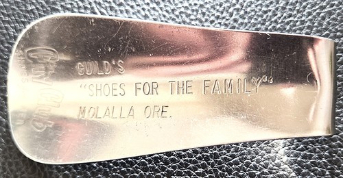 Vintage Guild's Shoes for the Family Shoehorn (Molalla, Oregon) [VHTF] (EUC)