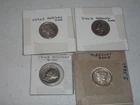 4 Lot Mercury Dimes 90% Silver 1935S 1942S 1943 1944D Nice L@@K
