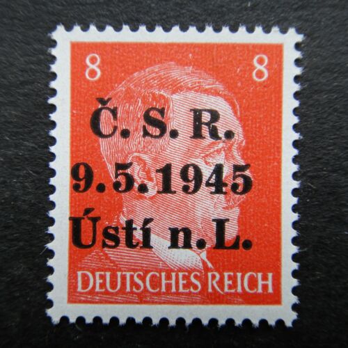 Germany Nazi 1941 1944 1945 Stamp MNH Adolf Hitler Overprint WWII Third Reich Ge