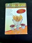 FRY STAND Cone Basket Holder For French Fries Fish Chips Appetizers Condiments