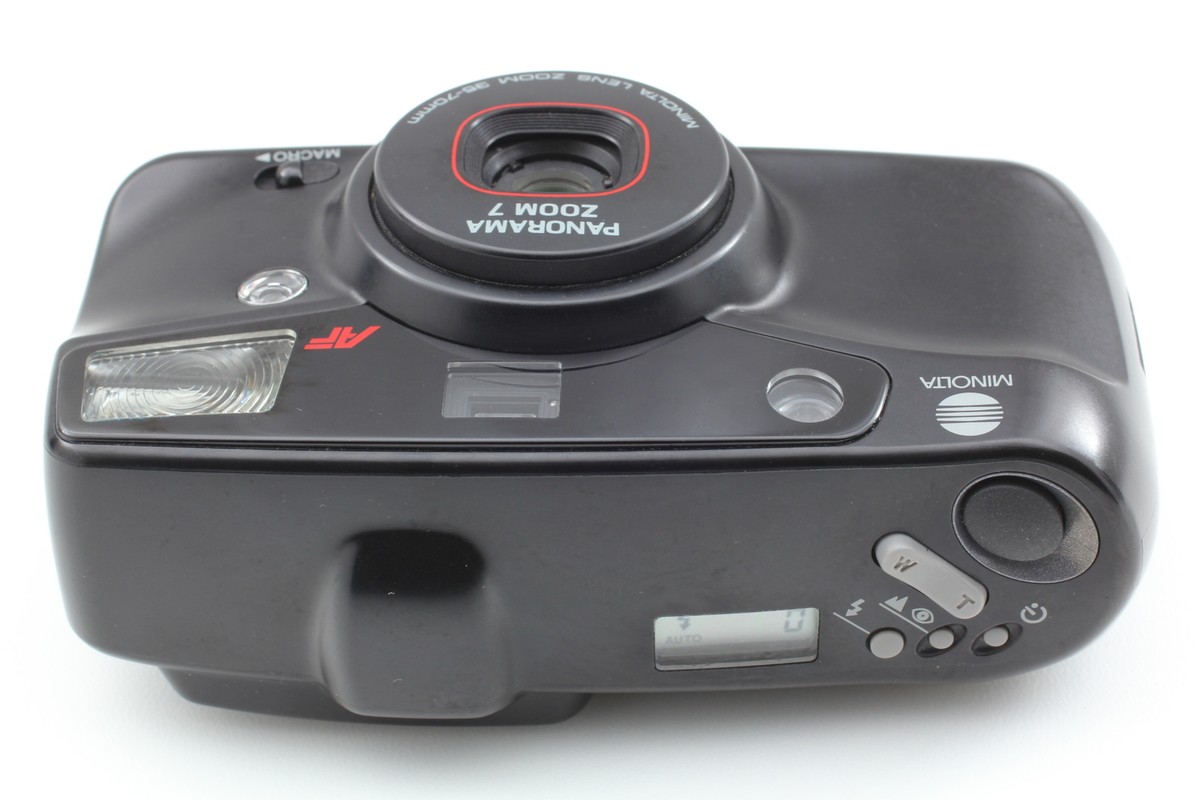 Near MINT] Minolta Panorama Zoom 7 Quartz Date Point&Shoot