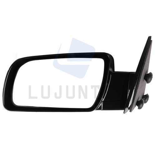 For 88-98 GMC Chevy Pickup Truck Manual Adjustment Fold Black Driver Side Mirror - Picture 2 of 7