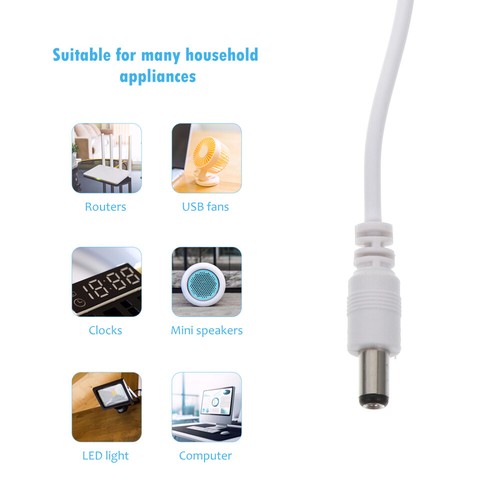 Set of 2 Ladekabel Universelle Ladegeräte Für Alle Netzkabelsatz - 第 2/12 張圖片