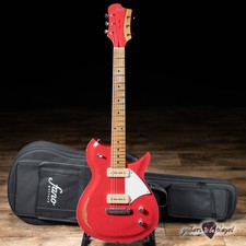 Fano Rb6 Oltre P-90 Guitar W/ Gigbag – Fiesta Red