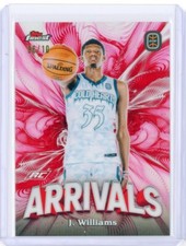 2022-23 Topps Finest Overtime Elite JAYDEN WILLIAMS Red Refractor RC 6/10