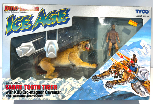 DINO RIDERS ICE AGE SABER TOOTH TIGER | eBay